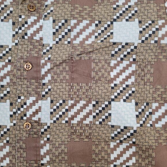 Vintage 80s MOD Marlboro Disco Hippie Shirt Medium 21x29 USA - Picture 9 of 13